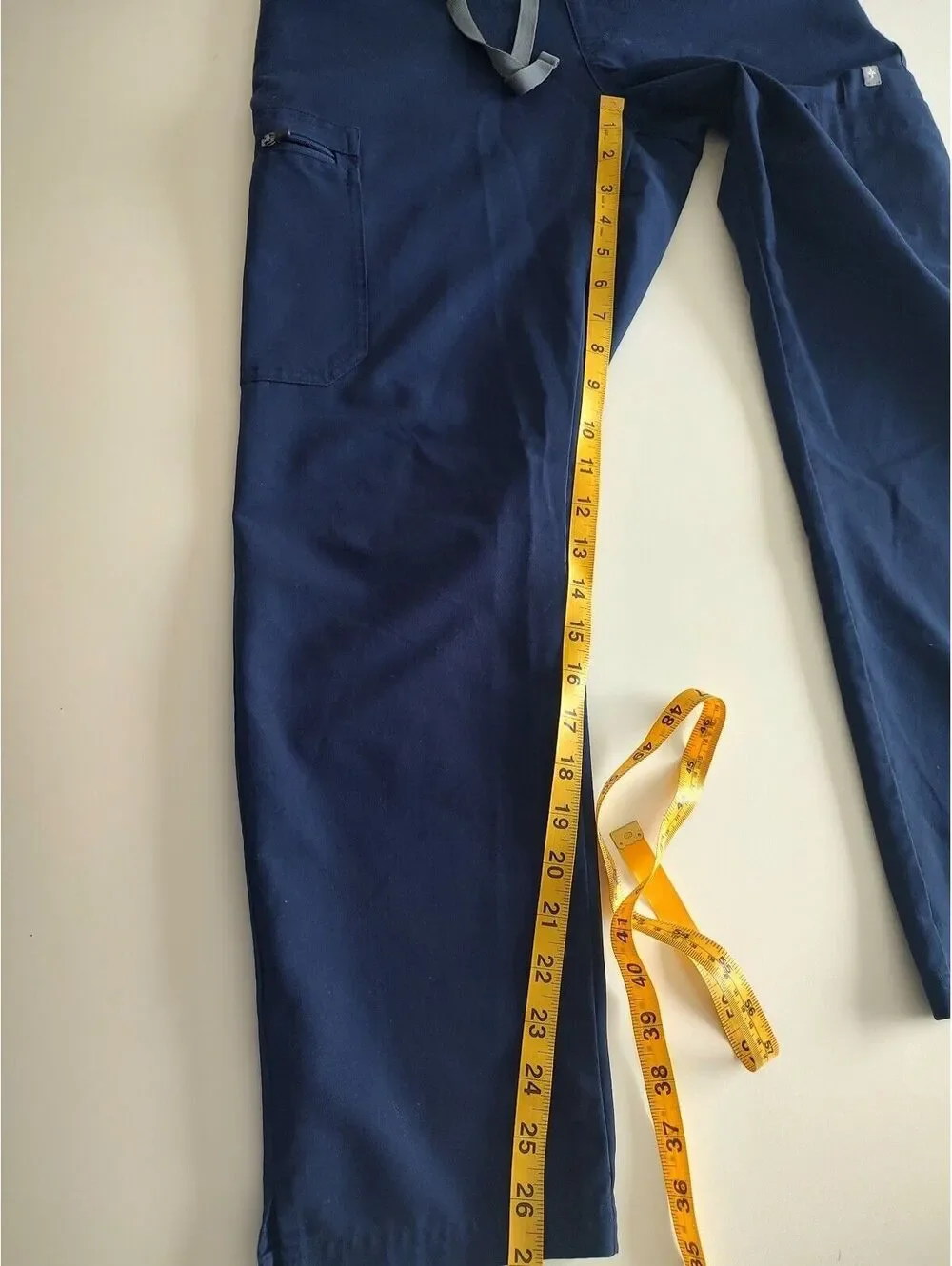 FIGS Technical Collection Navy Blue Scrubs Set Size S/P
